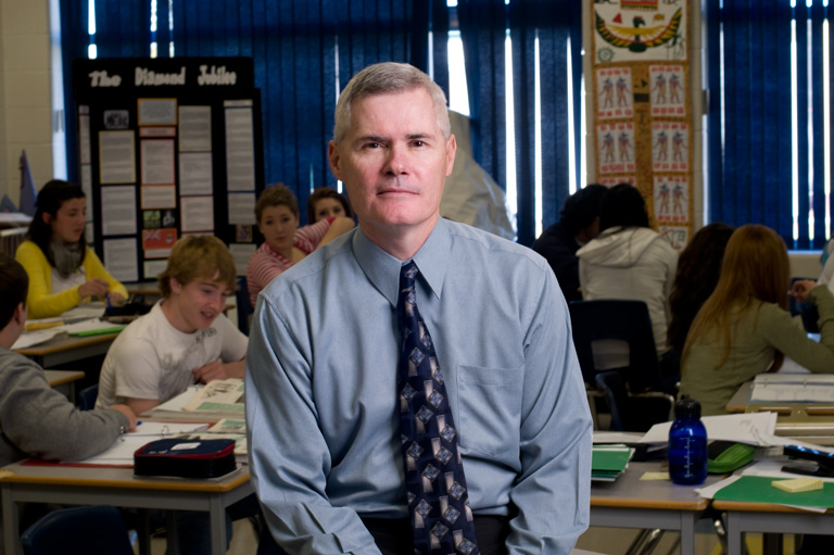Joe Stafford, lauréat du Prix du Gouverneur général pour l’excellence en enseignement de l’histoire canadienne 2008