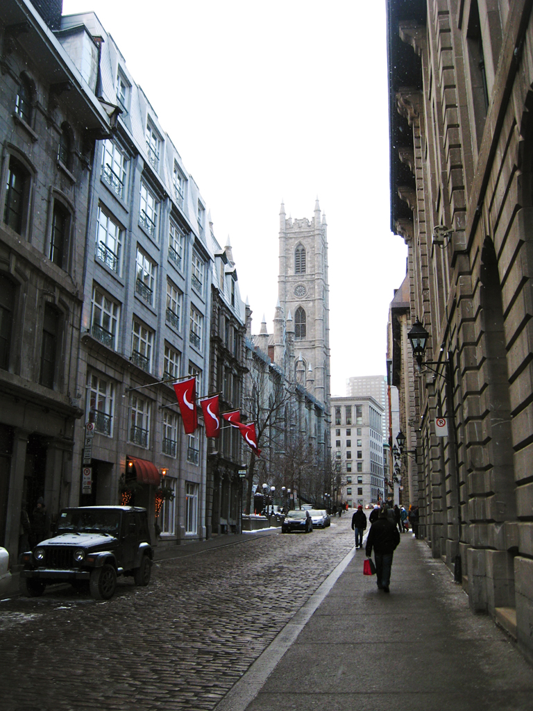 Photo couleur Rue Saint-François-Xavier