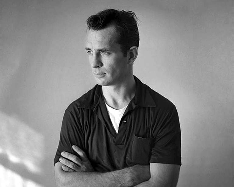 Photo portrait noir et blanc Jack Kerouac