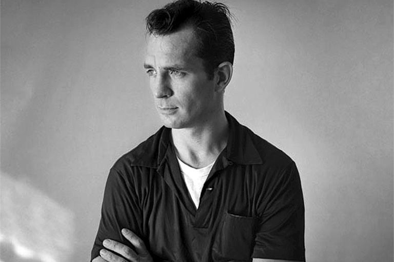photo portrait noir et blanc Jack Kerouac