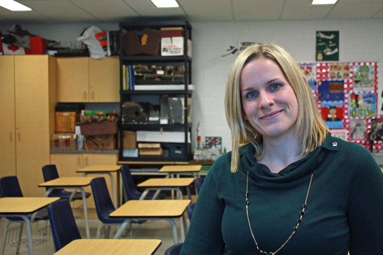 Diane Vautour, lauréate du Prix du Gouverneur général pour l'excellence en enseignement de l'histoire canadienne 2010