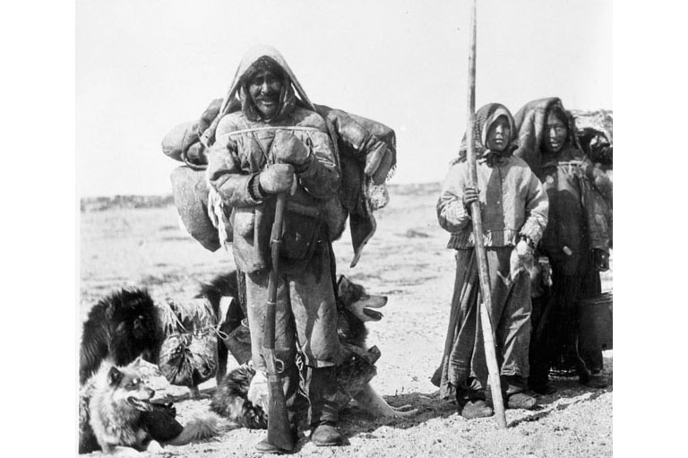 photo archive noir et blanc inuits