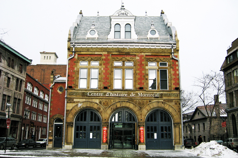 Photo couleur Centre d'histoire de Montréal