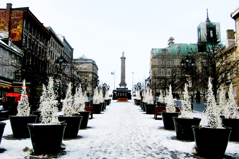 photo couleur Place Jacques-Cartier