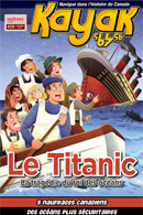 Automne 2012 couverture du Kayak - Le Titanic