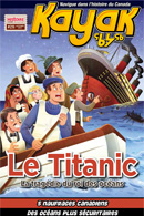 Automne 2012 couverture du Kayak - Le Titanic
